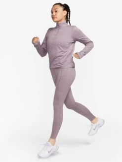 Nike Dri-FIT 1/4-Zip Running Top - Purple -Sport Sphere VL38H SQ3 0000000039 PURPLE MDo