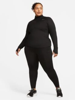 Nike Dri-FIT Women's 1/4-Zip Running Top- - Black (Curve) -Sport Sphere VL38I SQ3 0000000004 BLACK MDo