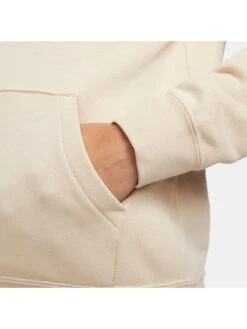 Nike Sportswear Club Fleece Women's Funnel-Neck Hoodie - Beige  -Sport Sphere VL38Z SQ5 0000000108 BEIGE MDd1