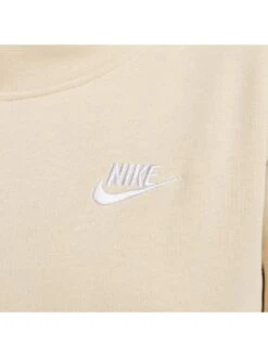 Nike Sportswear Club Fleece Women's Funnel-Neck Hoodie - Beige  -Sport Sphere VL38Z SQ6 0000000108 BEIGE MDd2