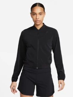 Nike Dri-FIT Bliss Bomber Jacket - Black