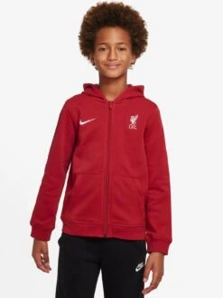 Nike Liverpool Junior Nsw Hoodie Fz Club Bb Home - Red -Sport Sphere VL4PD SQ2 0000000017 RED MDf