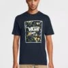 Vans Classic Print Box T-Shirt - Navy