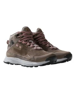 THE NORTH FACE Women's Cragstone Leather Mid Waterproof - Brown -Sport Sphere VL6UI SQ6 0000000143 BROWN SLd