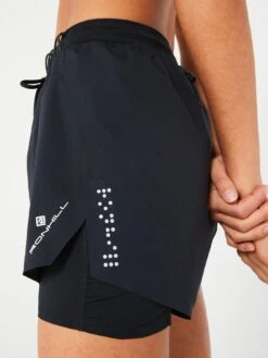 Ronhill Ronhill Tech Distance Twin Short -Sport Sphere VL6W0 SQ5 0000000004 BLACK MDd1