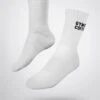 Gym + Coffee Sport Socks - White