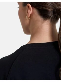 Gym + Coffee Chill Crew Neck Sweatshirt - Black 9 Gym + Coffee Chill Crew Neck Sweatshirt - Black -Sport Sphere VLBZF SQ4 0000000004 BLACK MDd