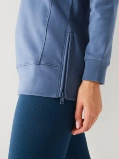 Gym + Coffee Gym+Coffee Essential Longline Crew -Sport Sphere VLC1J SQ5 0000000020 BLUE MDd1