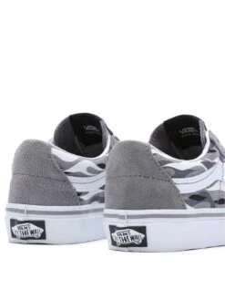 Vans Sk8-low Flame Camo Younger Trainer -Sport Sphere VLFDK SQ3 0000000222 GREY BLACK SLb