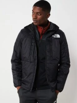 THE NORTH FACE Men's Himalayan Light Synthetic Hooded Jacket - Black