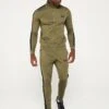UNDER ARMOUR Mens Training Knit Tracksuit - Khaki