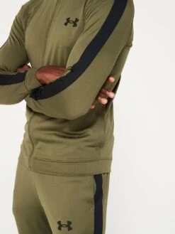 UNDER ARMOUR Mens Training Knit Tracksuit - Khaki -Sport Sphere VLGGK SQ4 0000000058 KHAKI MDd