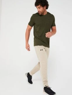 UNDER ARMOUR Mens Training Armour Fleece Joggers -Sport Sphere VLGIJ SQ6 0000000058 KHAKI MDd2