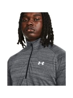 UNDER ARMOUR Mens Training Tech Evolved Core 1/2 Zip - Black/White -Sport Sphere VLGIN SQ4 0000000019 BLACK WHITE MDd