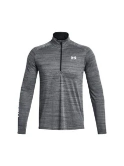 UNDER ARMOUR Mens Training Tech Evolved Core 1/2 Zip - Black/White -Sport Sphere VLGIN SQ5 0000000019 BLACK WHITE MDd1