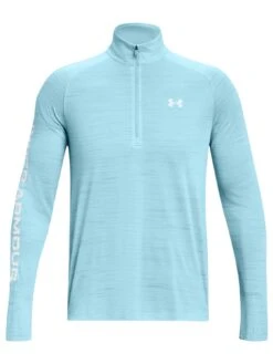 UNDER ARMOUR Mens Training Tech Evolved Core 1/2 Zip - Blue