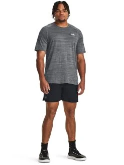 UNDER ARMOUR Mens Training Tech 2.0 Evolved Core T-Shirt - Black/White -Sport Sphere VLGKJ SQ3 0000000019 BLACK WHITE MDo
