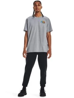 UNDER ARMOUR Training Rival Fleece Joggers - Black/White (Plus Size) -Sport Sphere VLGLU SQ3 0000000019 BLACK WHITE MDo