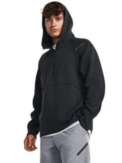 UNDER ARMOUR Men's Training Unstoppable Fleece Hoodie - Black