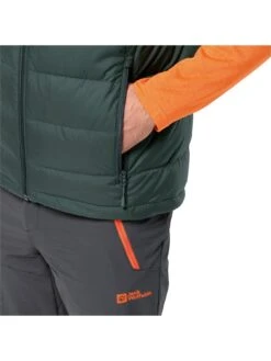 Jack Wolfskin Ather Down Gilet - Green -Sport Sphere VLGMA SQ4 0000000047 GREEN MDd