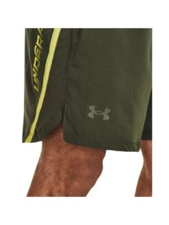 UNDER ARMOUR Men's Running Launch 7'' Graphic Shorts - Khaki/Reflective -Sport Sphere VLGMM SQ4 0000000058 KHAKI MDd
