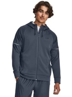 UNDER ARMOUR Training Armour Fleece® Storm Full Zip Hoodie - Grey