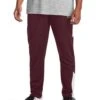 UNDER ARMOUR Mens Training Tricot Fashion Track Pants - Red