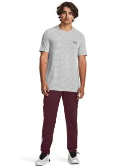 UNDER ARMOUR Mens Training Tricot Fashion Track Pants - Red -Sport Sphere VLGNH SQ3 0000000017 RED MDo