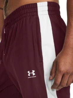 UNDER ARMOUR Mens Training Tricot Fashion Track Pants - Red -Sport Sphere VLGNH SQ4 0000000017 RED MDd