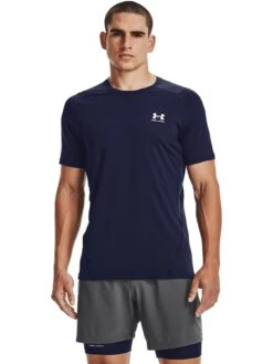 UNDER ARMOUR Mens Training Heat Gear Armour Fitted T-Shirt