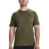 UNDER ARMOUR Training Sportstyle Left Chest Logo T-Shirt - Khaki