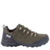 Jack Wolfskin Refugio Texapore Low Walking Shoes - Green