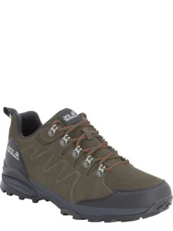 Jack Wolfskin Refugio Texapore Low Walking Shoes - Green -Sport Sphere VLGRI SQ2 0000000047 GREEN SLf