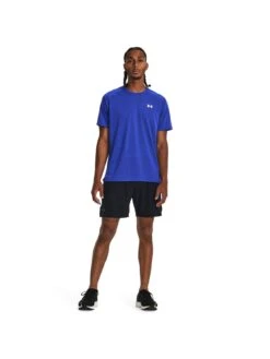 UNDER ARMOUR Men's Running Streaker Short Sleeve T-Shirt - Blue -Sport Sphere VLGRU SQ3 0000000020 BLUE MDo