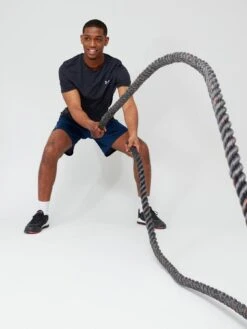 UNDER ARMOUR Seamless Grid T-shirt - Navy/Black  -Sport Sphere VLGTK SQ4 0000000004 BLACK MDd