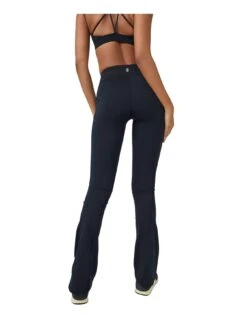 FREE PEOPLE Movement Resilience Slim Leg Flare - Black -Sport Sphere VLNX8 SQ5 0000000004 BLACK MDd1