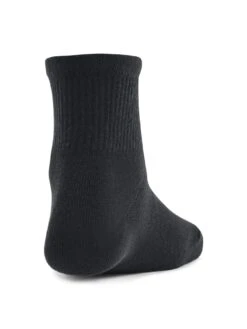 UNDER ARMOUR Essential 3 Pack Quarter Crew Socks - Black -Sport Sphere VLNZX SQ4 0000000004 BLACK SLd1