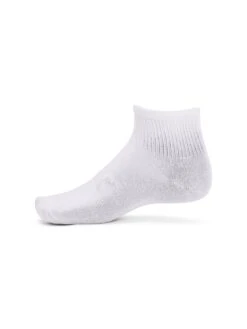 UNDER ARMOUR Essential 3 Pack Quarter Crew Socks - White -Sport Sphere VLNZY SQ3 0000000013 WHITE SLd