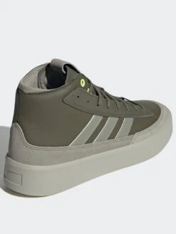 Adidas Sportswear Znsored Hi Premium Leather Trainers - Green -Sport Sphere VLP0A SQ3 0000000047 GREEN SLb