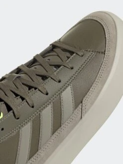 Adidas Sportswear Znsored Hi Premium Leather Trainers - Green -Sport Sphere VLP0A SQ6 0000000047 GREEN SLd