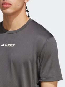 Adidas Terrex Men's Centre Chest Logo T-Shirt - Grey 7 Adidas Terrex Men's Centre Chest Logo T-Shirt - Grey -Sport Sphere VLP1K SQ4 0000000004 BLACK MDd