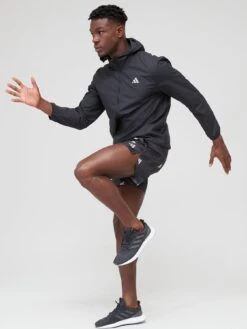 Adidas Men's Run It Running Jacket - Black 6 Adidas Men's Run It Running Jacket - Black -Sport Sphere VLP2U SQ3 0000000004 BLACK MDo