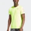 Adidas Men's Own The Run Running T-Shirt - Yellow