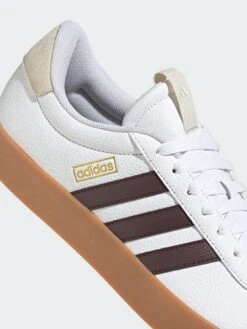 Adidas Sportswear VL Court 3.0 Trainers - White/Brown/Gum -Sport Sphere VLP7B SQ6 0000000013 WHITE SLd