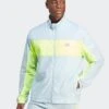 Adidas Men's Break The Norm Running Jacket - Grey/Yellow