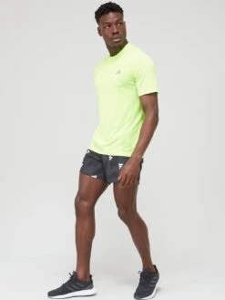 Adidas Men's Ultimate Knit Running Tee - Yellow -Sport Sphere VLP8N SQ3 0000000076 YELLOW MDo