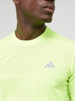 Adidas Men's Ultimate Knit Running Tee - Yellow -Sport Sphere VLP8N SQ4 0000000076 YELLOW MDd