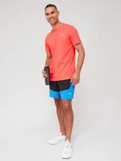 Puma Mens Run Favourite T-Shirt - Red -Sport Sphere VLQQQ SQ3 0000000017 RED MDo