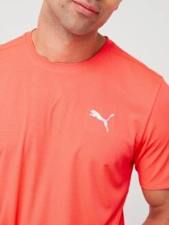 Puma Mens Run Favourite T-Shirt - Red -Sport Sphere VLQQQ SQ4 0000000017 RED MDd