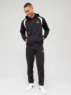 Puma Poly Tracksuit - Black -Sport Sphere VLQQV SQ3 0000000004 BLACK MDo